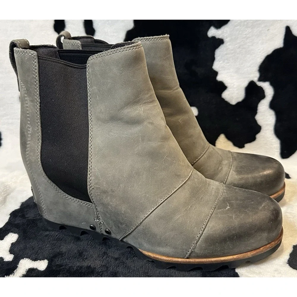 Sorel‎ Women's Joan Of Arctic Wedge II Size 8.5 - Gray